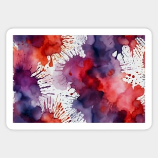 Splashes of color Sticker